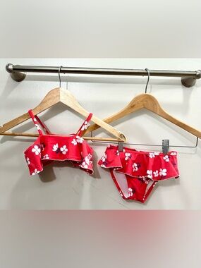 Janie and Jack Flower Island Bikini Ruffle Size 2T